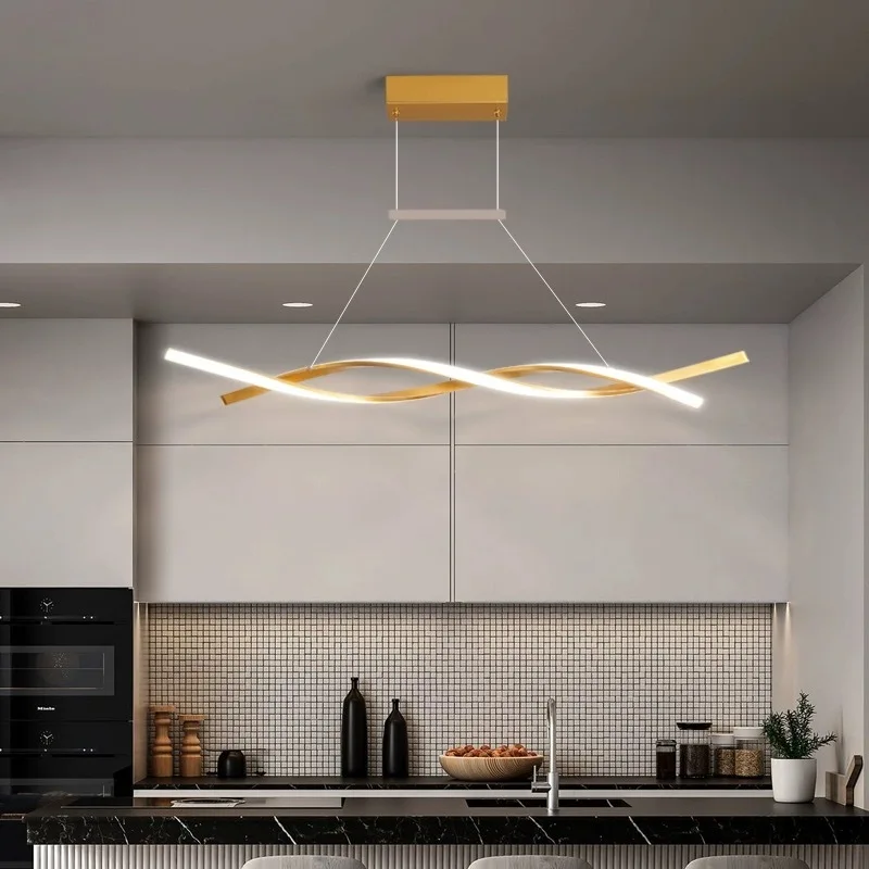 Plafonnier suspendu au design nordique, luminaire décoratif d'intérieur, idéal pour un salon, une salle à manger, une chambre à coucher ou une cuisine