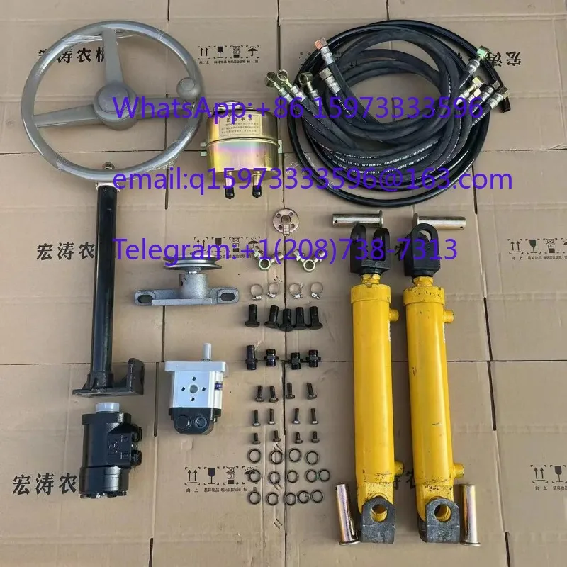 Four Wheel Tractor Hydraulic Power Steering Kit Handheld Modified Steering Unit Farm Agricultural Machinery Replacement Fittings