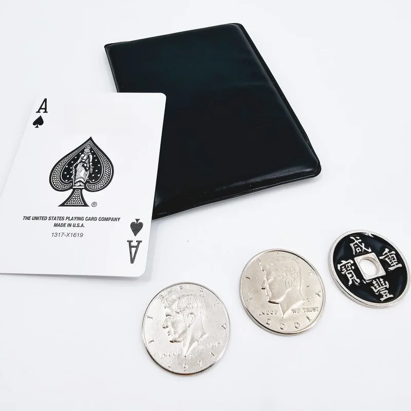 

Левая нежная монета, магический реквизит крупным планом, фокусы, ментальные древние монеты, волшебные монеты, аксессуары для переложения монет, иллюзии