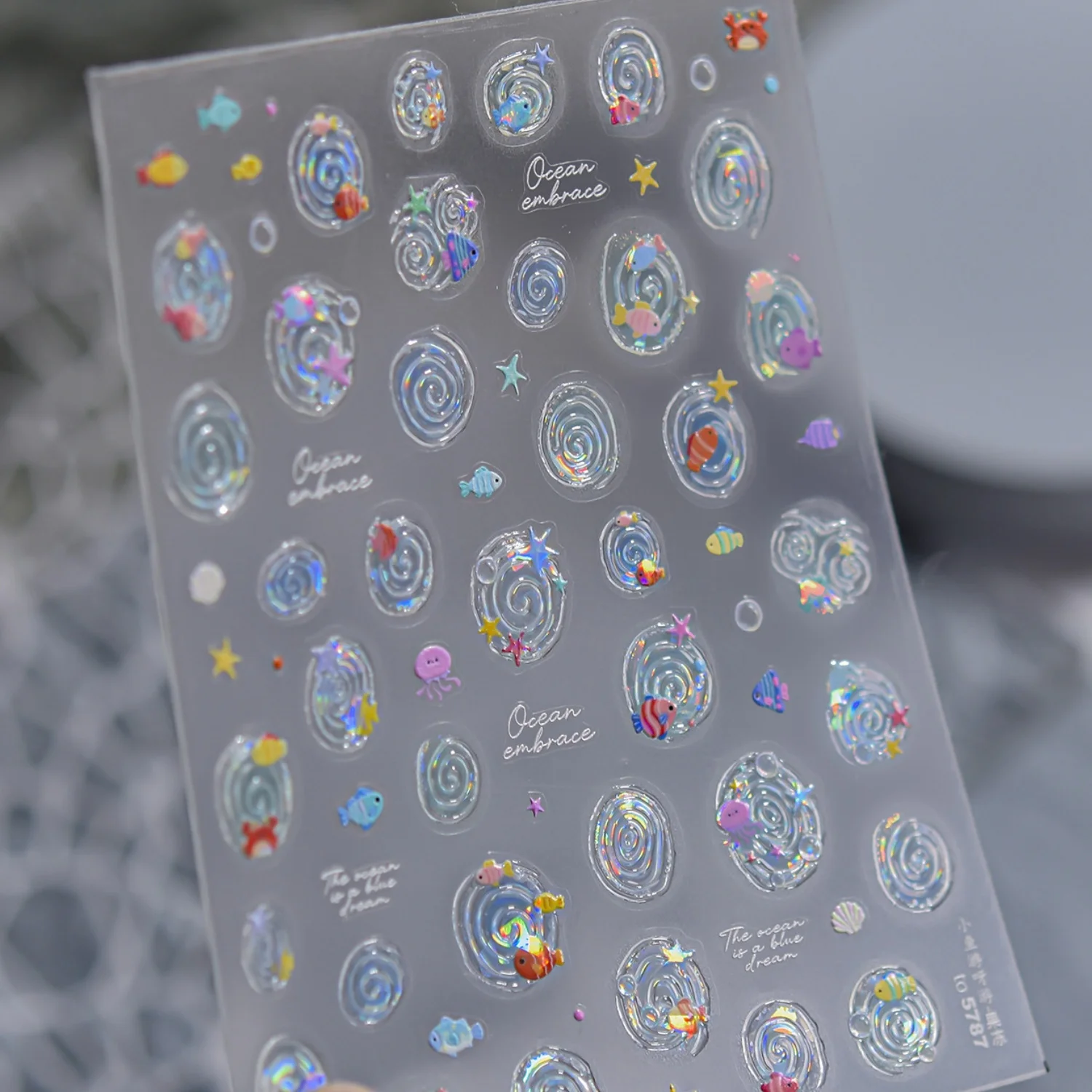 5D Französische Japanische Nagelaufkleber Mini-Schleifen Einfache Süße Selbstklebende Nagelkunst-Sticker Kleine Schleifenknoten für Tägliche Casual-Maniküre – Detail 16