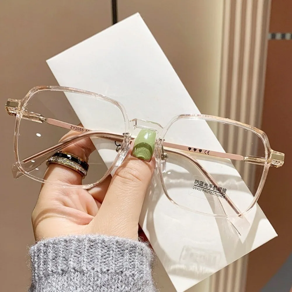 Anti-Blaulicht-blockierende Brille, transparente Anti-Strahlungs-Filterbrille für Damen – Detail 4