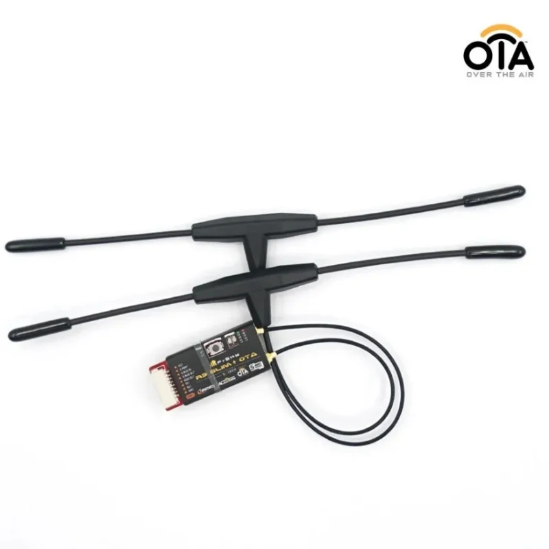 FrSky R9Slim+ OTA Receiver FCC ACCESS 900MHz Long Range 6 PWM outputs with Dual T Antennas