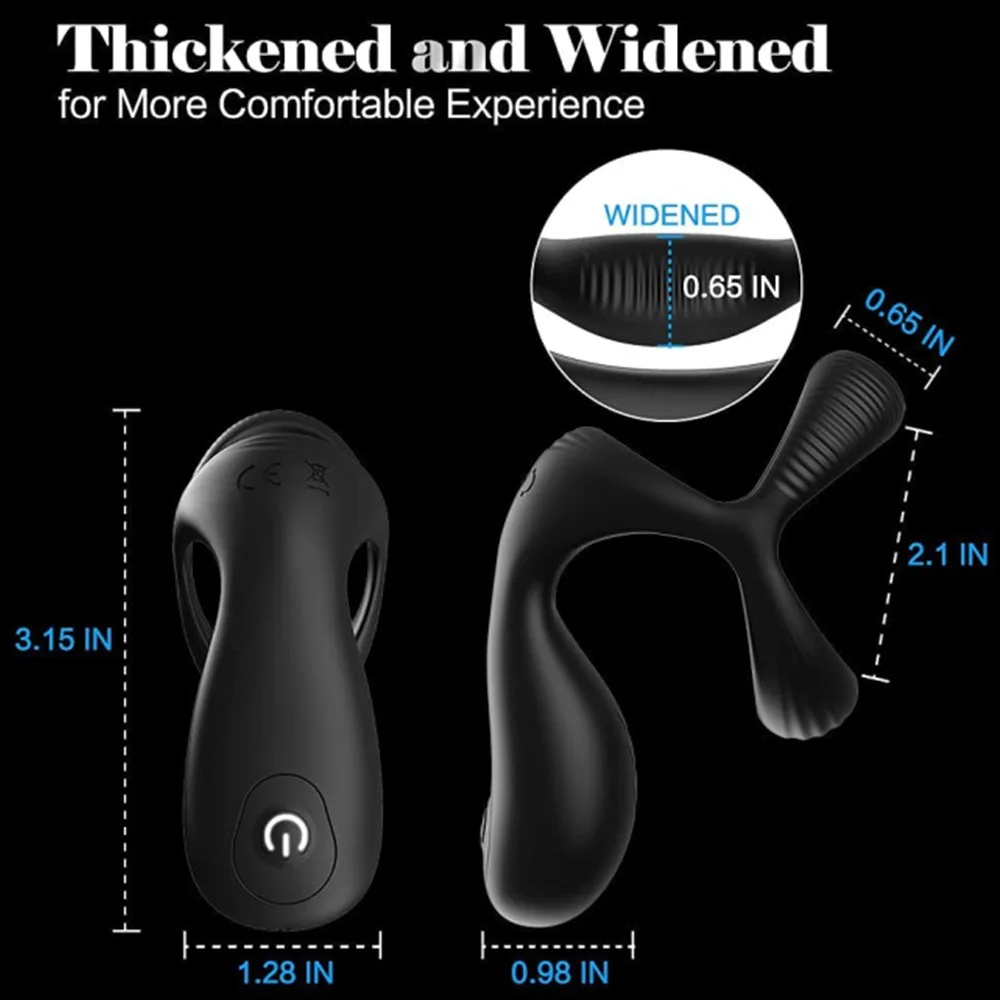 HESEKS Male Masturbation Cup Glans Vibrator Penis Exerciser Massager Adjustable Delayed Ejaculation Trainer Sex Toy For Men