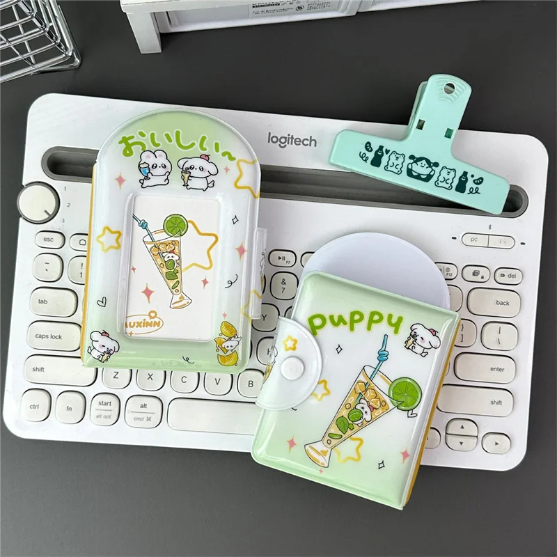 KPOP Photo Card 3 Inch Photo Album Idol Album Postcard Collector Card Photo Card Binder Lomo Card Organizer Binder Photocards