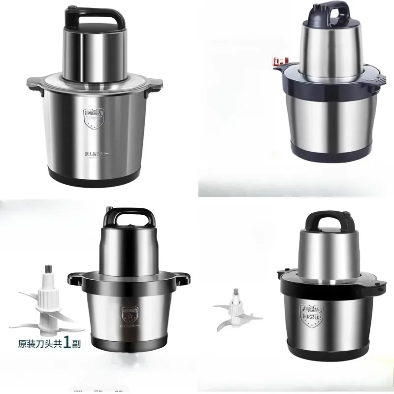 6L Electric Fufu Maker Stainless Steel Pounding Machine for Cassava Plantain Yam African Kitchen Appliance Household Pounder