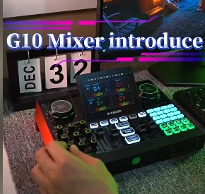 G10-BM800 English sound card live broadcast special equipment mobile phone computer professional set