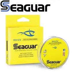 SEAGUAR INVIZX Original fishing line 4LB-25LB 100% FLUOROCARBON Fishing Lines 200YD/183M