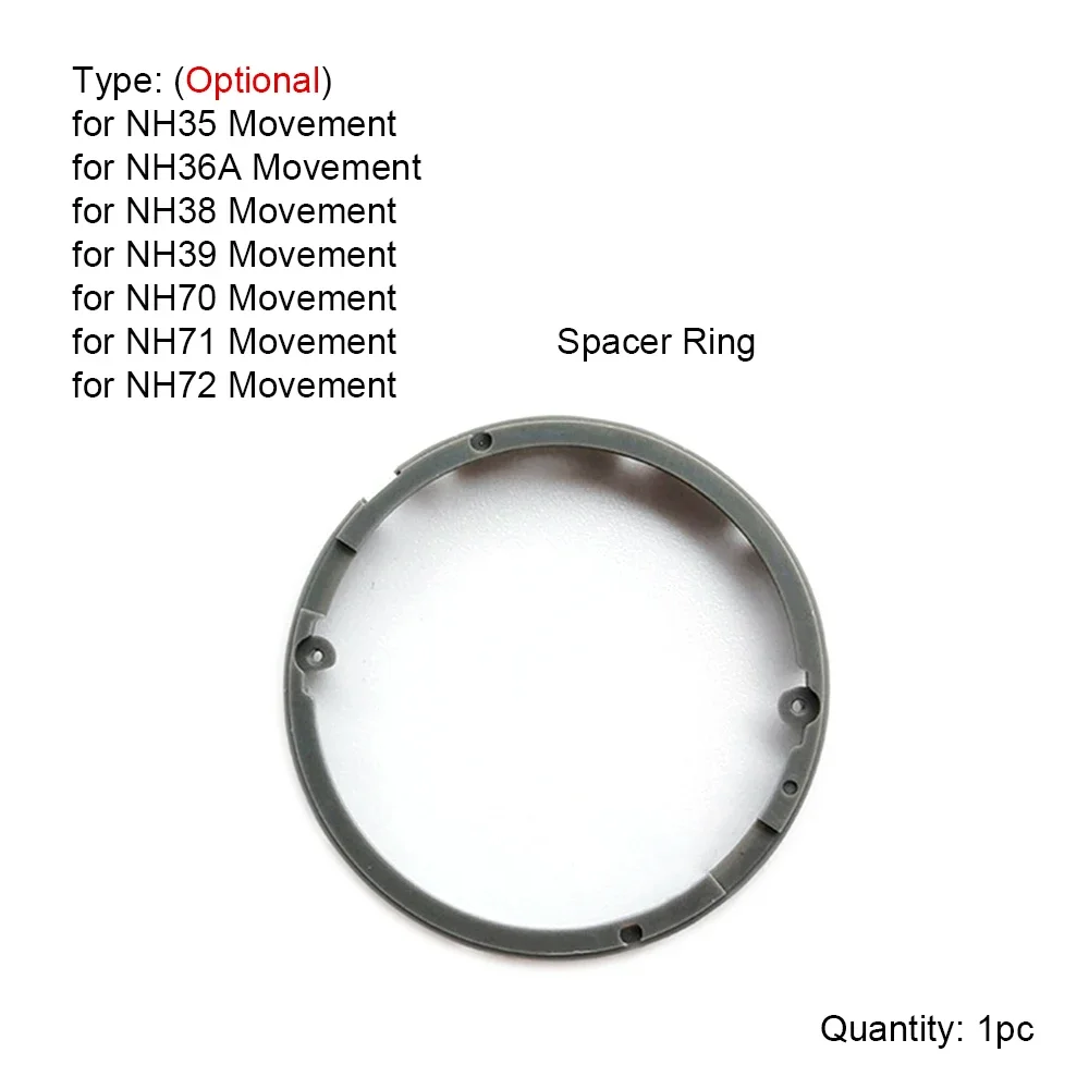 Movement Spacer Ring Inner Cover for NH35 NH36 NH38 NH39 Dial Holder Circle for NH70 NH71 NH72 Watch Movements Repair Kits