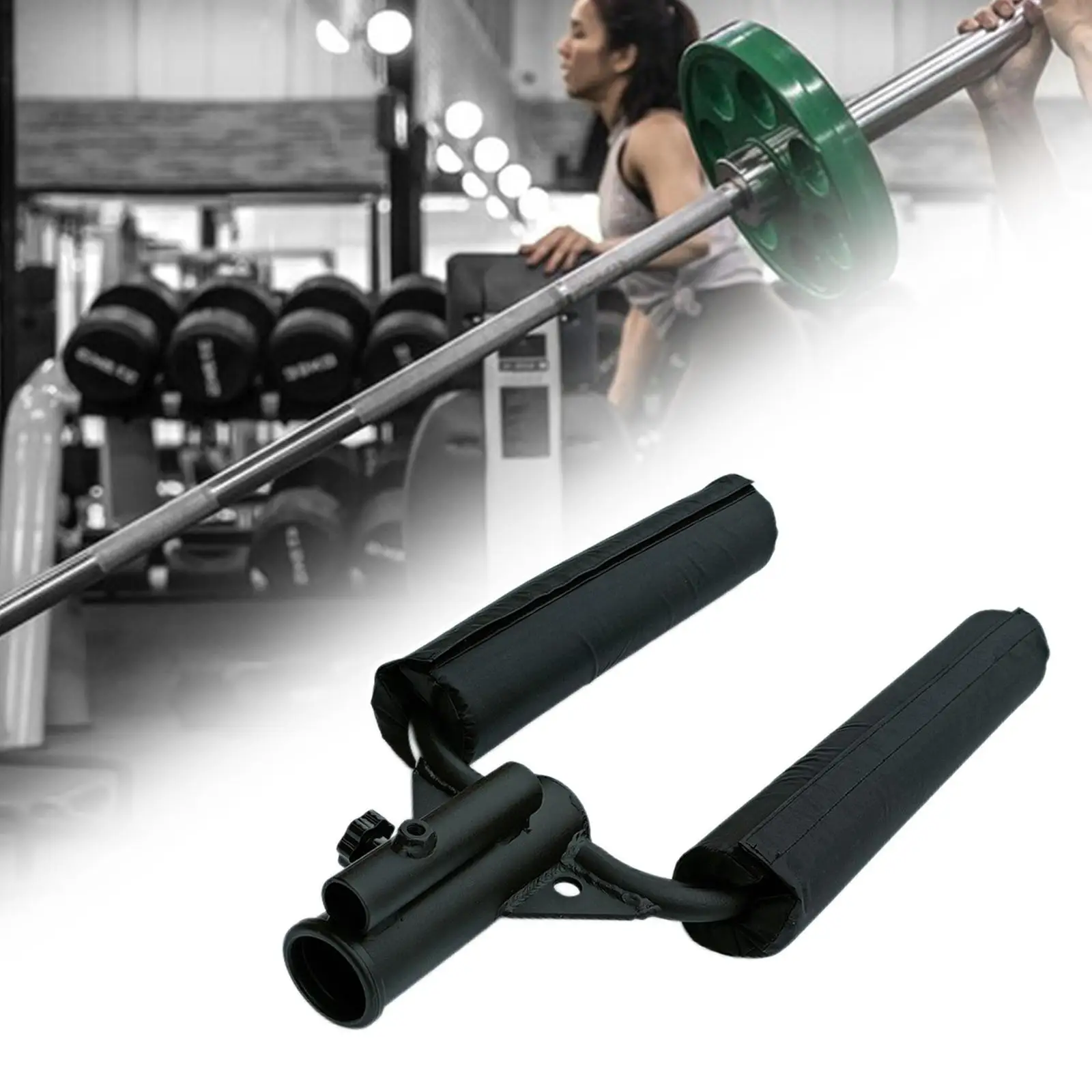 T Bars Row Attachment Bar Row Platform for Barbell Weight Lifting Pull Ups