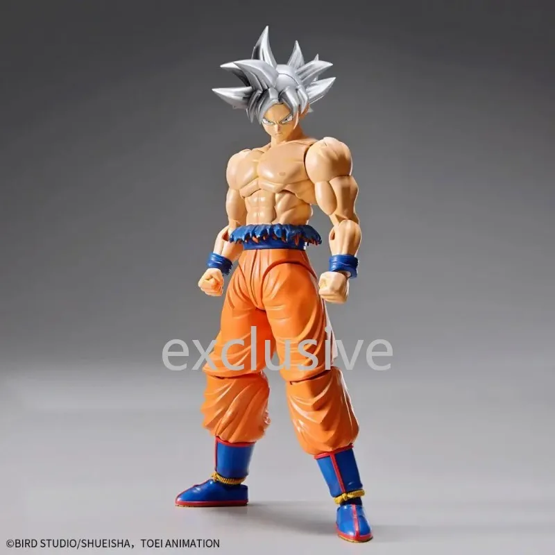 Bandai Genuine Dragon Ball Figure-rise Standard FRS Son GoKu Ultra Instinct Anime Action Figure Assembly Toys Model Toy Gifts