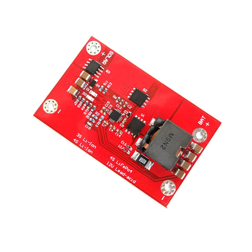 Imagem -04 - Bateria de Lítio Carregamento Board Bq24650 5a Mppt Painel Solar Controlador Li-ion Lifepo4 Buck 3s 4s 11.1v 12v 18v Carregador Solar