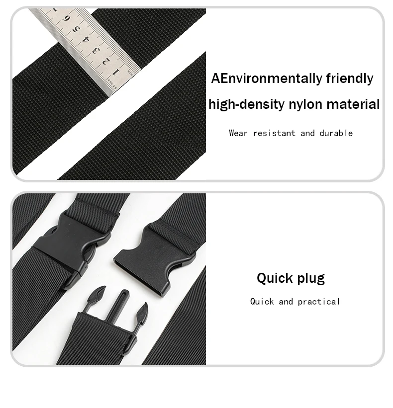 Kottesen Paddleboard-Gurt SUP-Zubehör Verstellbarer Surfbrett-Schultergurt Kajak Multifunktionales Bindeseil Mehrfarbiges Befestigungsseil – Detail 19