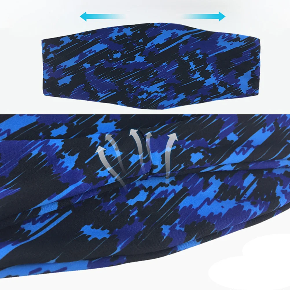 

3pcs Sports Headband Elastic Fitness Hair Ribbon Sweat Absorbent Band for Yoga Running Work Out Anti Sweat Headbands