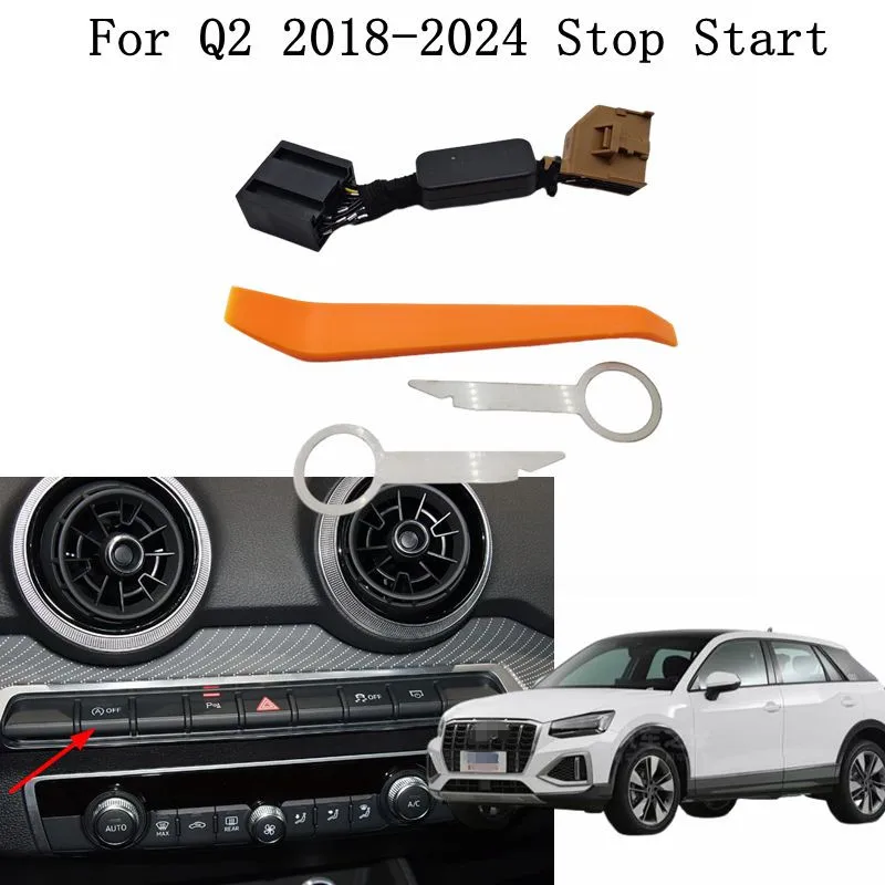 For Audi Q2 2017 2018-2024 Car Automatic Stop Start System Off Closer Canceller Device Control Plug Cable