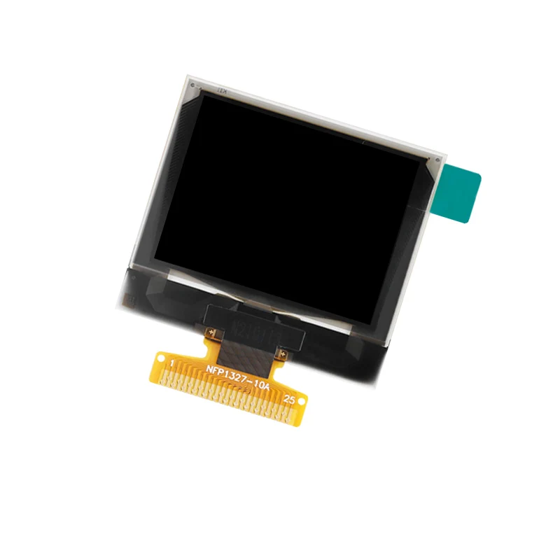 Imagem -02 - Polegadas Oled Display 128*96 Dot Matrix Tela Oled Ssd1327 Driver Suporta 16-nível Escala Cinza 25pin 1.32