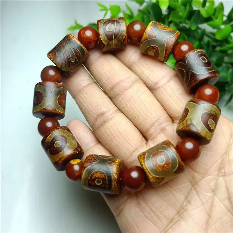 Natural Agate Three…