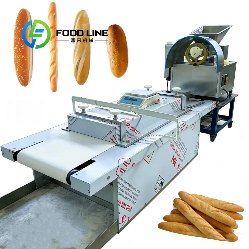 Semi Automatic Baguette Maker Easy Operation Labor Saving For Small Bakery And Pastry Processing Workshop