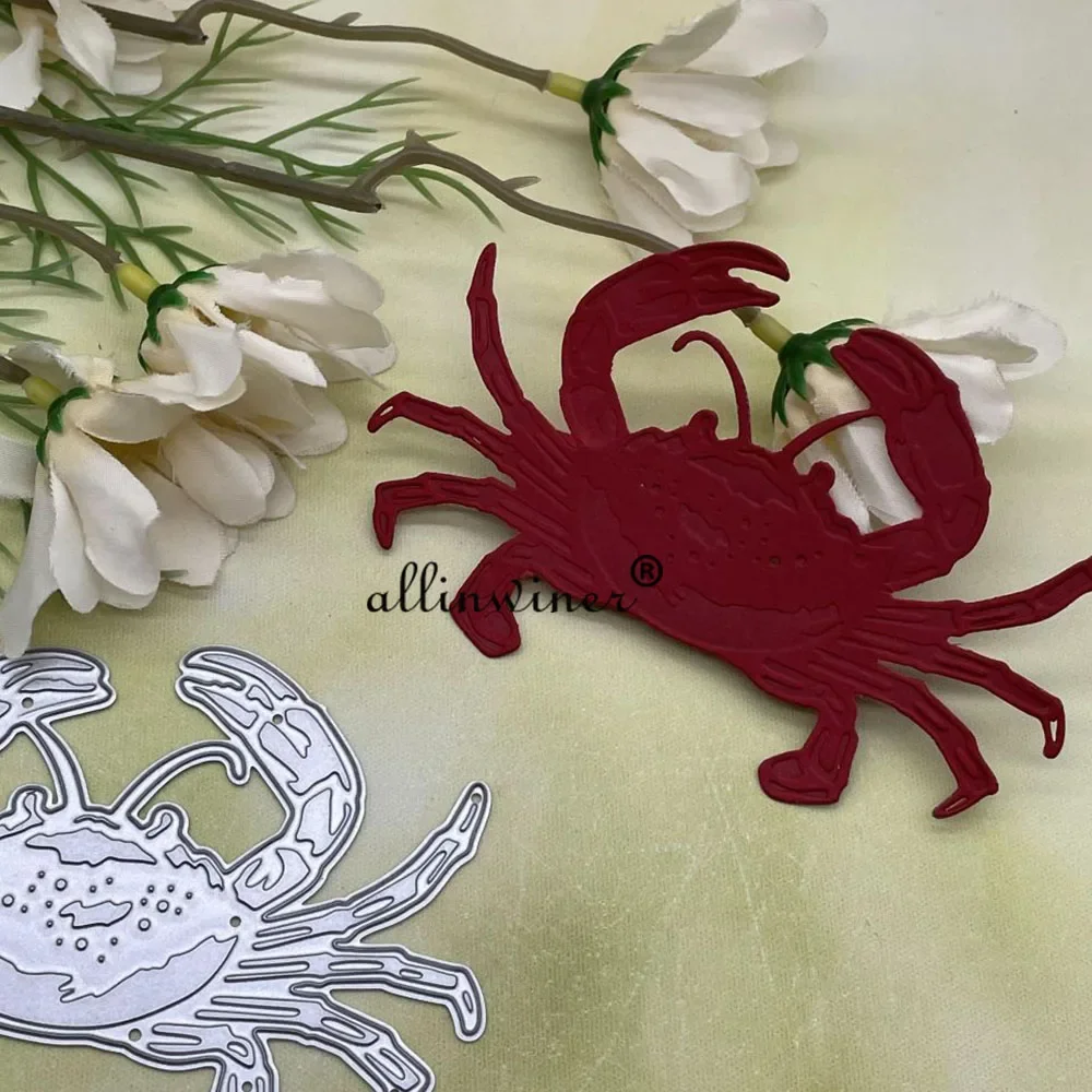 Crab decoration DIY Craft Metal Cutting Die Scrapbook Embossed Paper Card Album Craft Template Stencil Dies