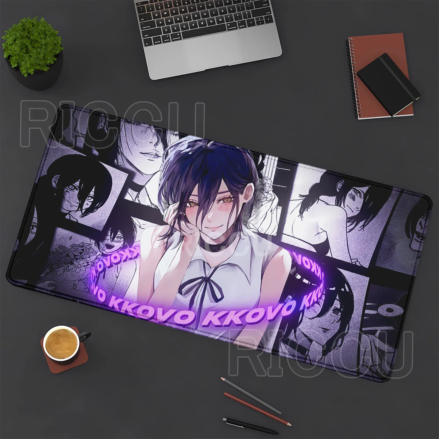 HD Printing Chainsaw Man Reze Makima XXL Mouse Pad Anime Gamer Gaming PC Accessories Mouse pad Large Keyboard Computer Desk Mat