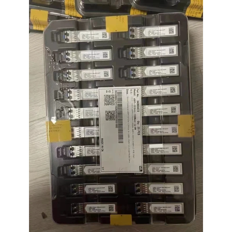 Новый оригинальный трансивер Huawei SFP-GE-LX-SM1310 1.25G 1310nm 10km SMF LC Duplex eSFP, в черной упаковке