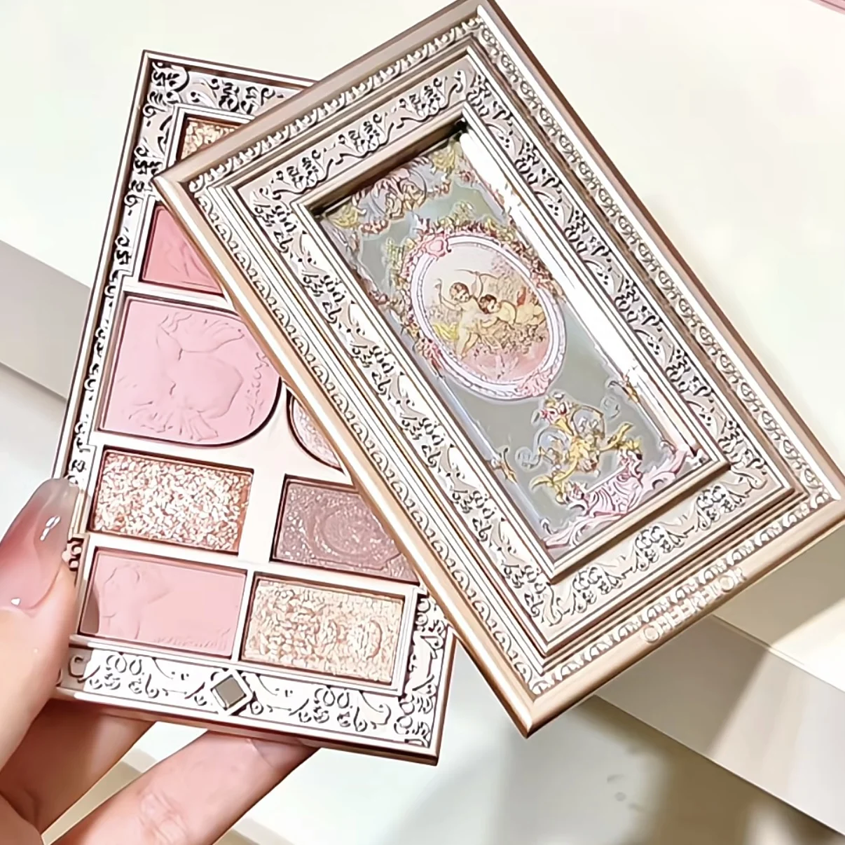 

Cheerflor 10-цветная палитра теней для век, пудра, матовый мерцающий блеск, натуральный телесный тон, тонкая вспышка, стойкий макияж для глаз, осветляющий макияж