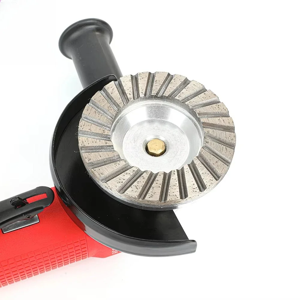 Pneumatic Wet Grinder Polishing Machine Compatible with Diamond Cup Wheels for Granite Marble Stone Polishing