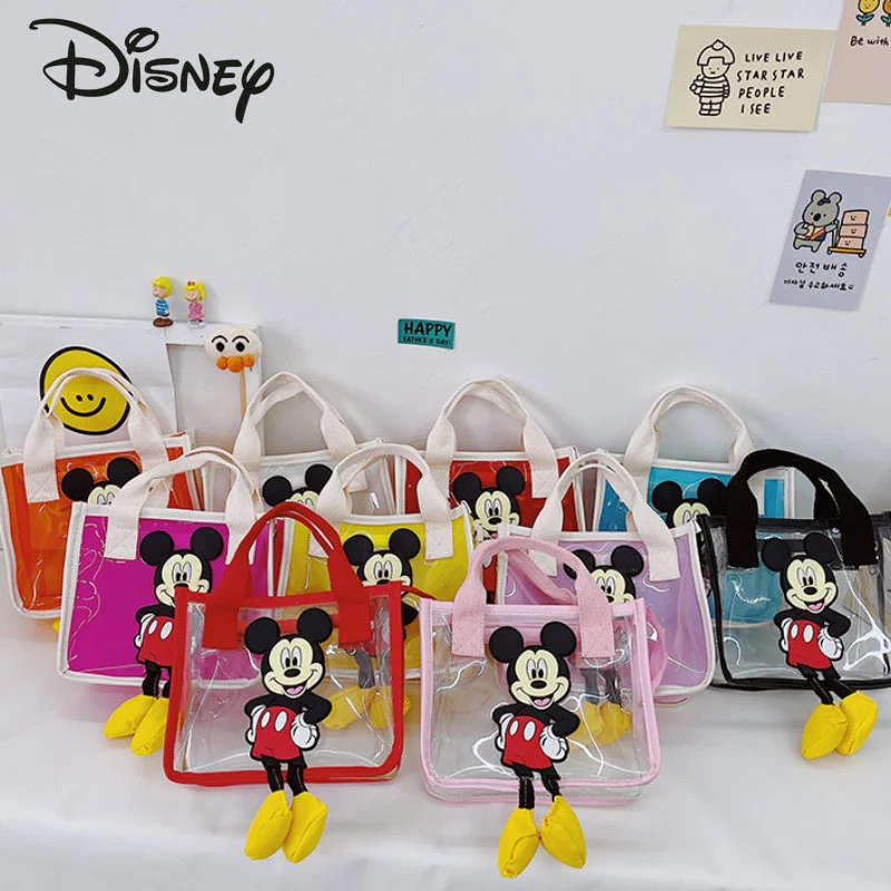 Disney mickey geléia saco dos desenhos animados doces cor bolsa universal moda de alta qualidade bonito das crianças mudança crossbody saco