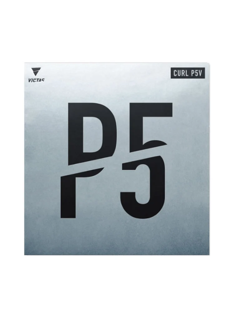 

VICTAS Long Rubber Curl P4V Offensive pe Table Tennis Bat Cover for Spin Rotation Thin Sponge for Qui ot