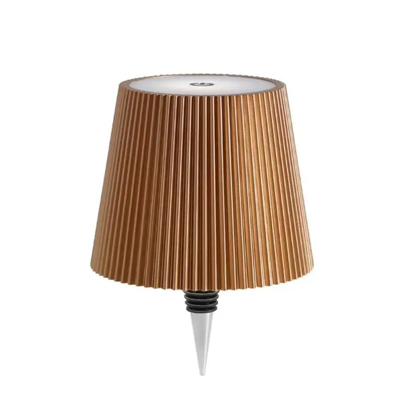 LED Wine Bottle Wireless Bottle Lamp Shade For Liquor Bottles 3 Color Stepless Dimming Wine Bottle Lights For Bars New