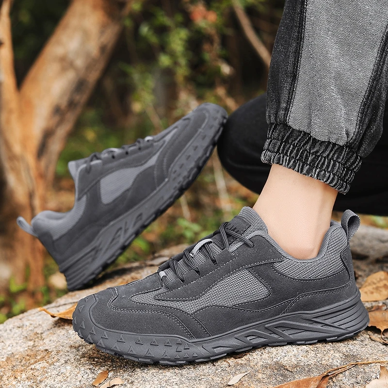 Alta qualidade tênis de corrida 2025 ao ar livre casual antiderrapante caminhadas sapatos solas grossas confortáveis respirável luz sapatos de treinamento