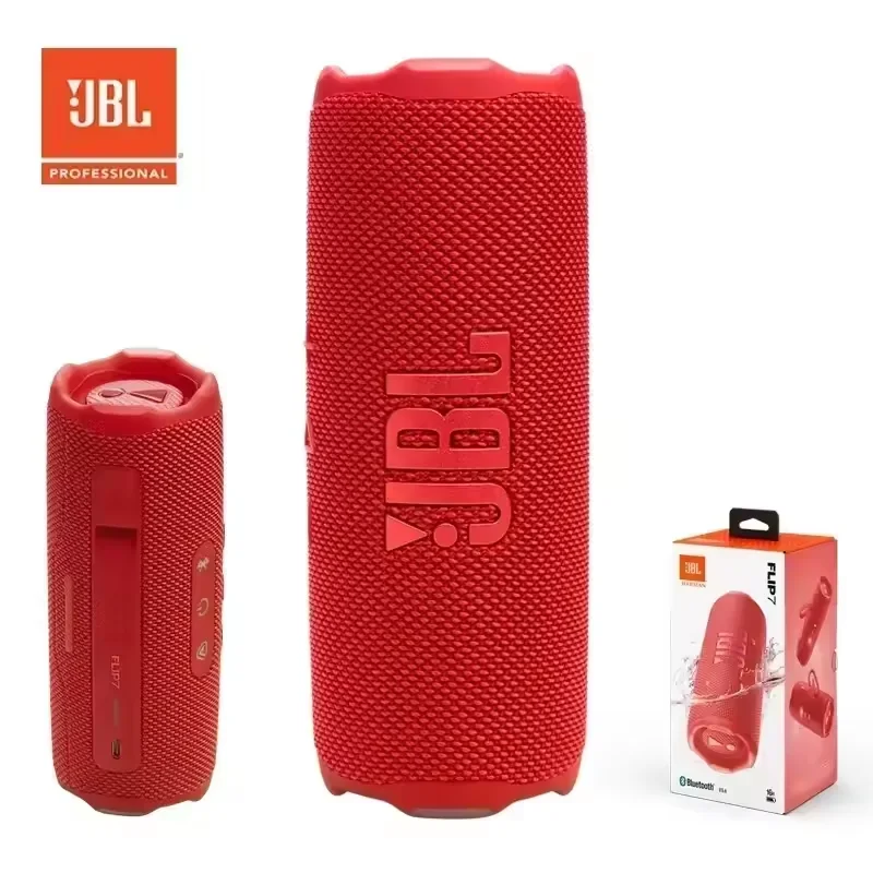 Enceinte Bluetooth sans fil JBL Flip 7 - Son st�r�o HiFi mini �tanche IP68 avec basses puissantes