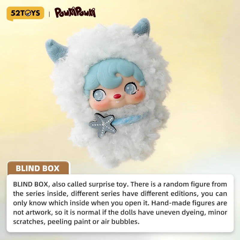52TOYS POUKAPOUKA Blind Box Vinyl Plush 8PCS Random