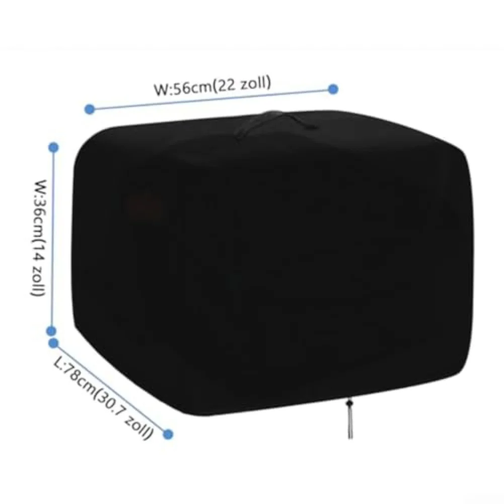 

Всепогодный чехол для роботизированной газонокосилки с эластичной застежкой на шнурке для повышения защиты от ветра и устойчивости к ультрафиолетовому излучению