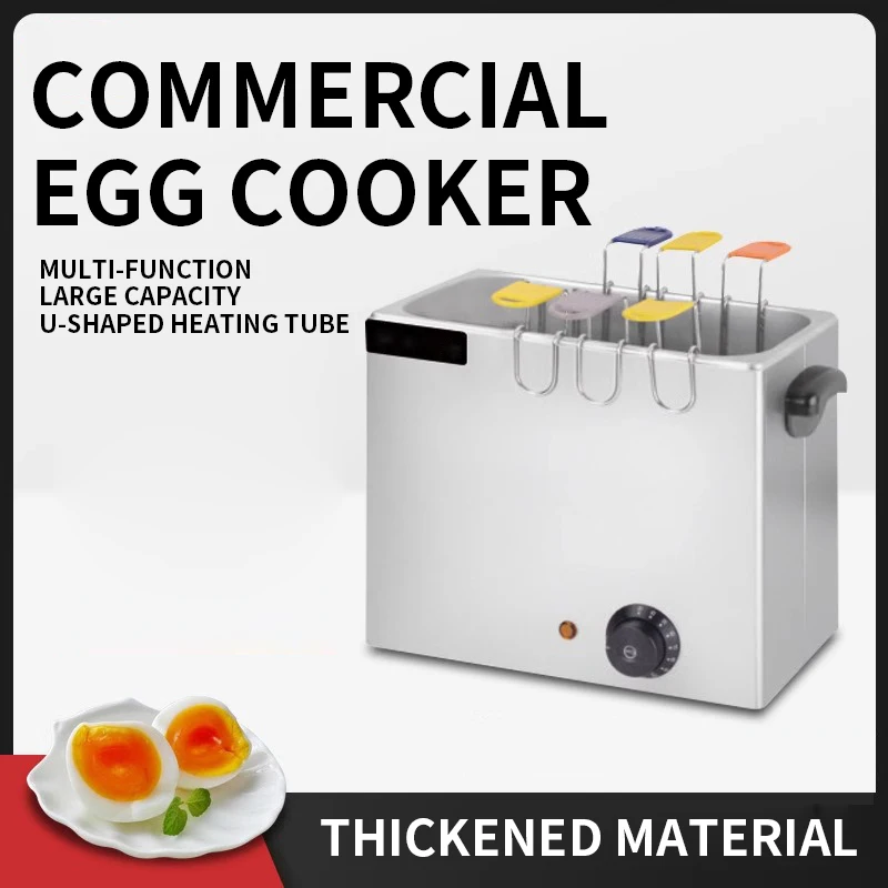 Egg Cooker Electric Egg Boiler Professional 2200W Capacity About 30 Eggs Kitchen Cooking Machine With 6 Egg Baskets