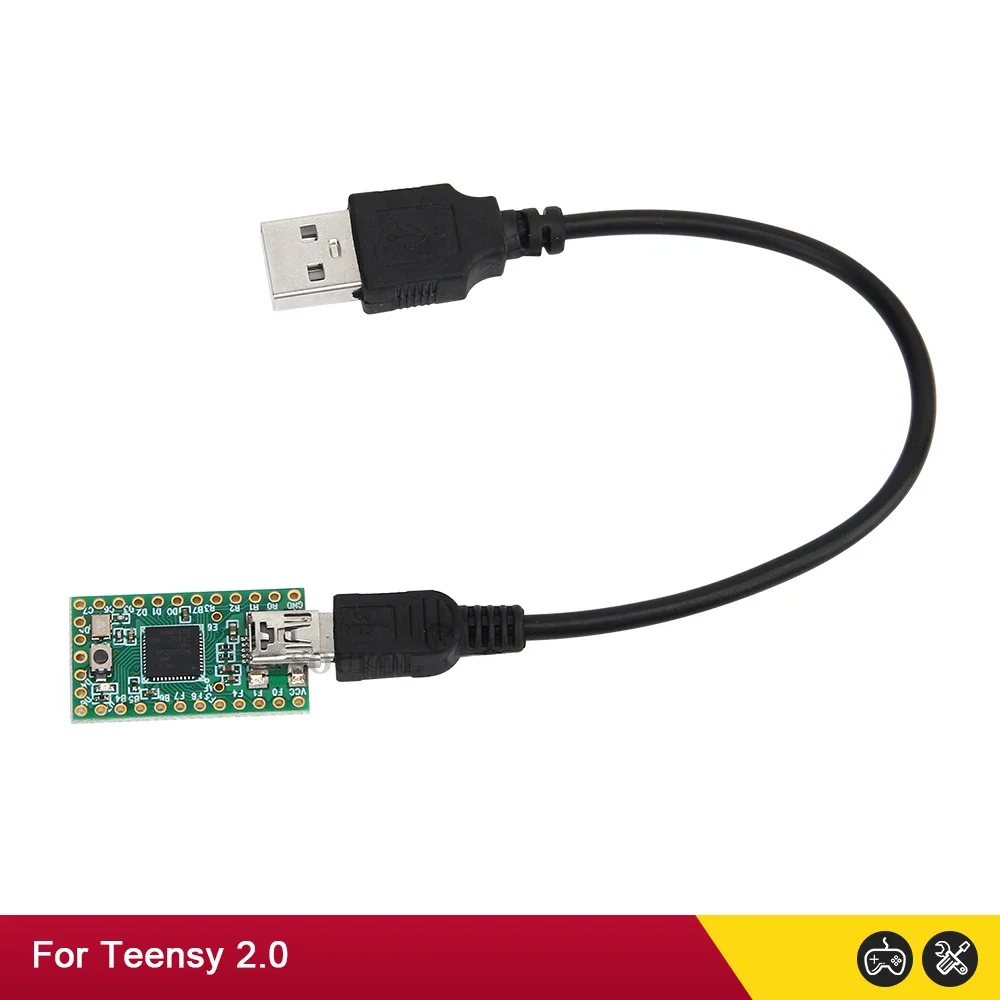 NEW Teensy 2.0++ USB AVR Development Board ISP U Disk Keyboard Mouse Experimental Board AT90USB1286 For Arduino