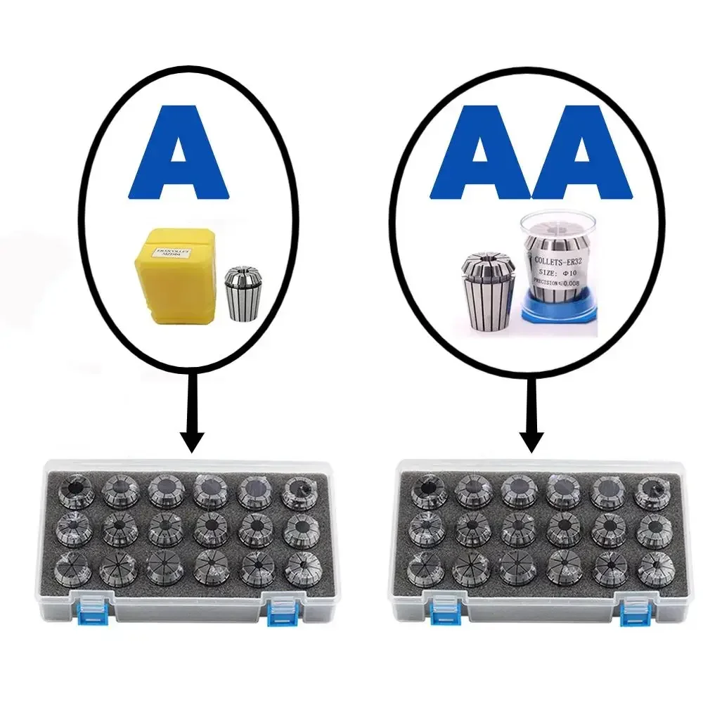 ER25 Collect MTB2 MTB3 MTB4 ER25 Spring Clamps Chuck 15PCS Collet Chuck Morse Cone Holder MT2 MT3 MT4 ER25 collect Set ER25 Set