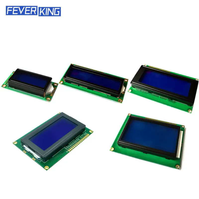 LCD Display Board Module 1602 2004 12864 PCF8574T PCF8574 IIC/I2C Interface Adapte Plate 5V Blue/Yellow Green Screen for Arduino