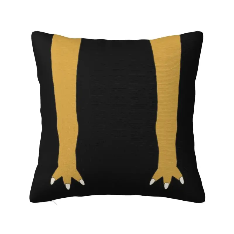 Custom Luxury Chicken Feet Cushion Covers 45x45cm Velvet Cartoon Animal Pillow Case for Sofa Square Pillowcase