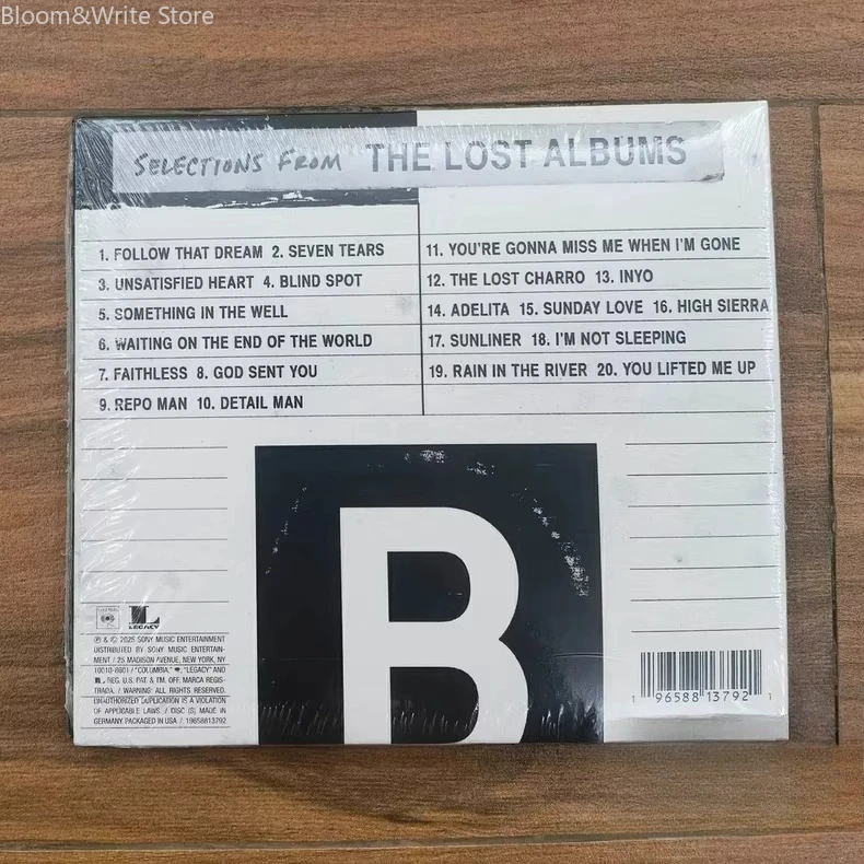 

Музыкальный подарок Классический рок Брюс Спрингстин Музыкальный компакт-диск «Потерянный и найденный выбор из потерянных альбомов Музыкальная запись