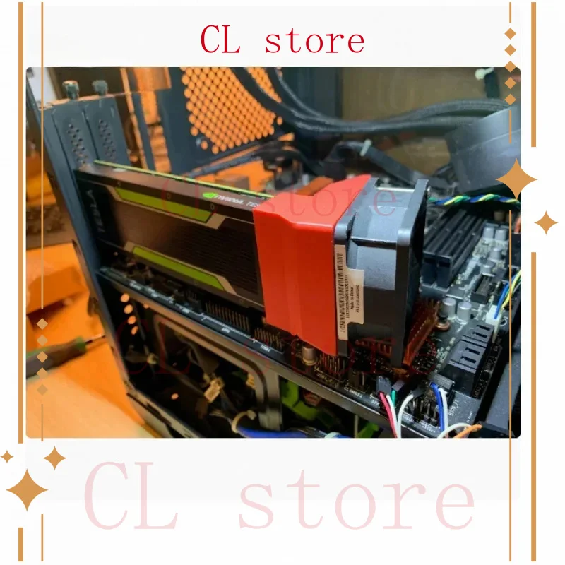 nvidia-tesla-tesla-p4-m4-t4-グラフィックスカード用完全冷却ファンアセンブリ、6cm対応