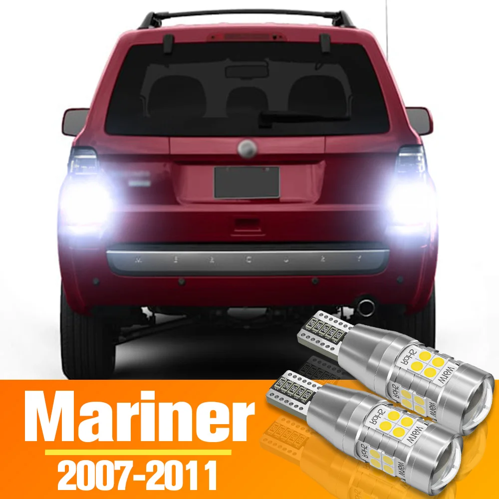 2pcs LED Reverse Light For Mercury Mariner Accessories Bulb 2007 2008 2009 2010 2011 Backup Back up Lamp