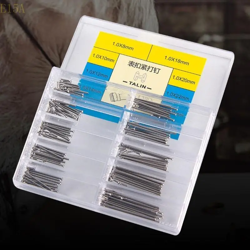 

E15A Watchmaker Tool Watch Band Set Set Watch Repair Fix из нержавеющей стали 10 размеров