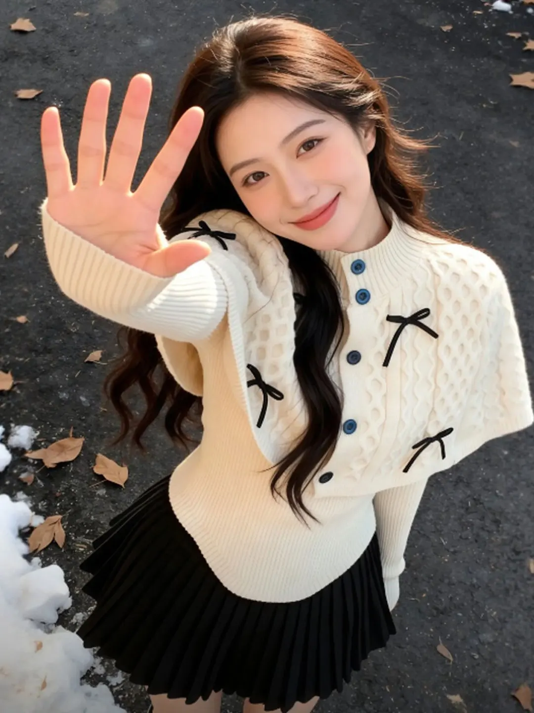 

Весенний свитер с узором «Нежный ветер» и уникальным дизайном, вязаный, винтажный, модный, женский, топ-элегантность