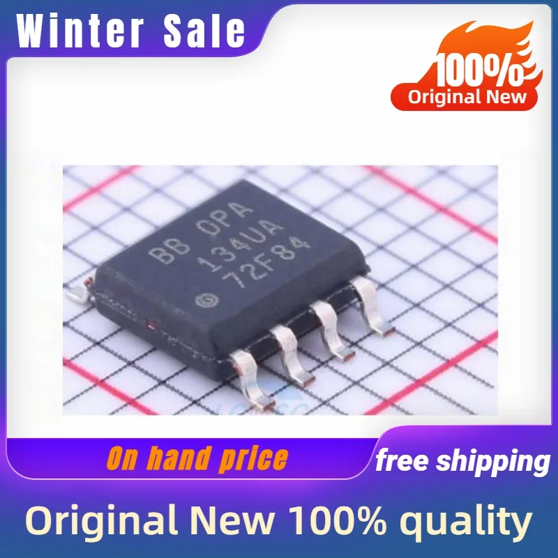 7PCS New original OPA134UA OPA134U SOP8 quality goods