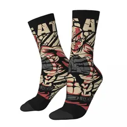 Moda uomo uomo calzini Casual Sagat Street Fighters calzino poliestere grafica donna calzini primavera estate autunno inverno