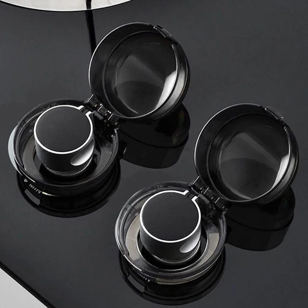 

2 шт. универсальные защитные колпачки для ручек газовой плиты, детские защитные накладки на ручки плиты, защита от ожогов для детей, замки для кухонных конфорок, товары для безопасности детей