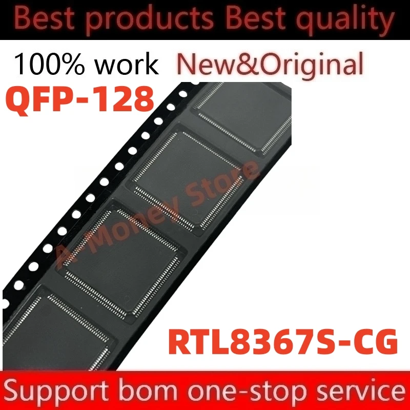 

(2-10pcs)RTL8367S-CG RTL8367S QFP-128