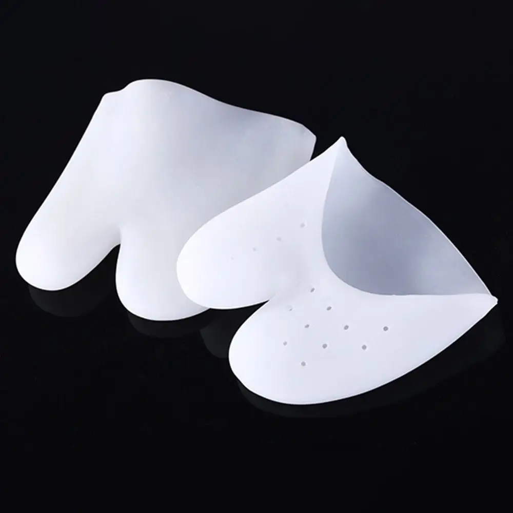Foot Care Silicone Gel Toe Pads Toe Cap Cover Super Soft Ballet Pointe Dance for Woman Girl Washable Foot Protector for Girl