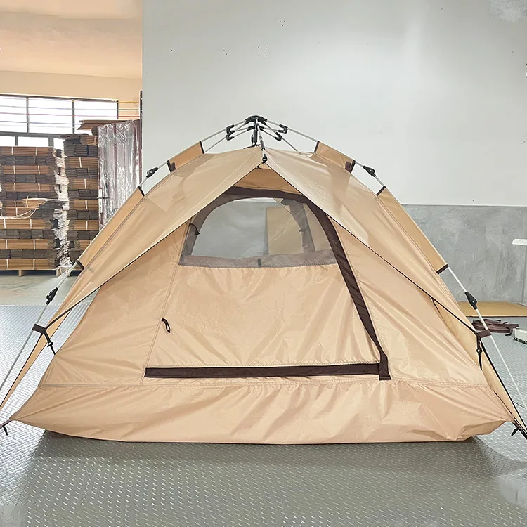 One-touch Tent 3-4 Person Travel Family Sun Shelter Portable Automatic Fishing Tent Outdoor Picnic Camping Tent