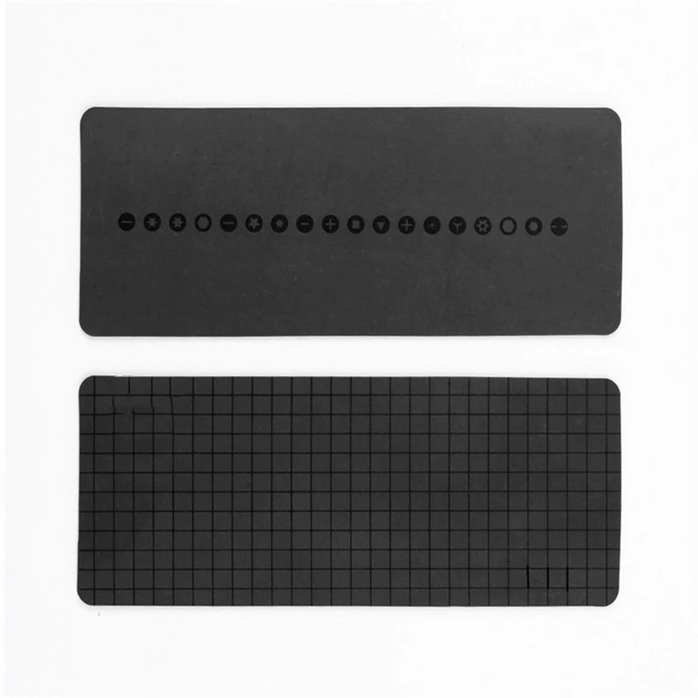 Postion Memory Plate Mat Small Parts Magnetic Screws Work Pad Project Anti-static  Memory Plate Mat Hand Tool Sets